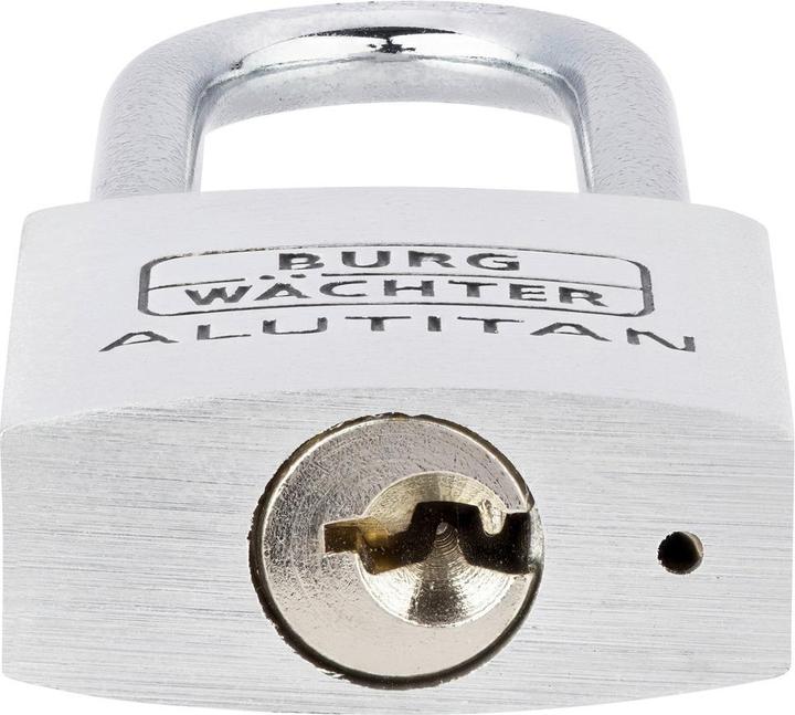 Actual product image Burg Wächter Padlocks 770 HB Alutitan