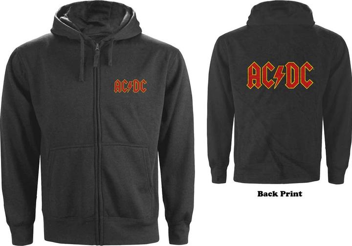 Actual product image AC/DC Logo (Grey) (XL)