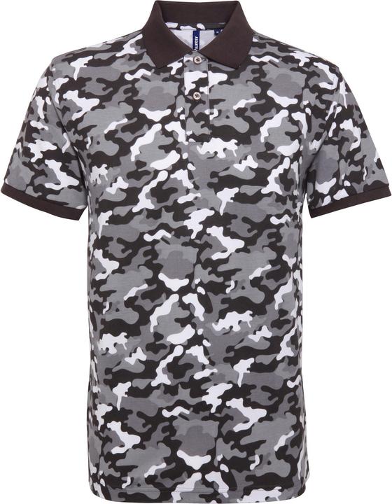 Asquith & Fox Camo Poloshirt