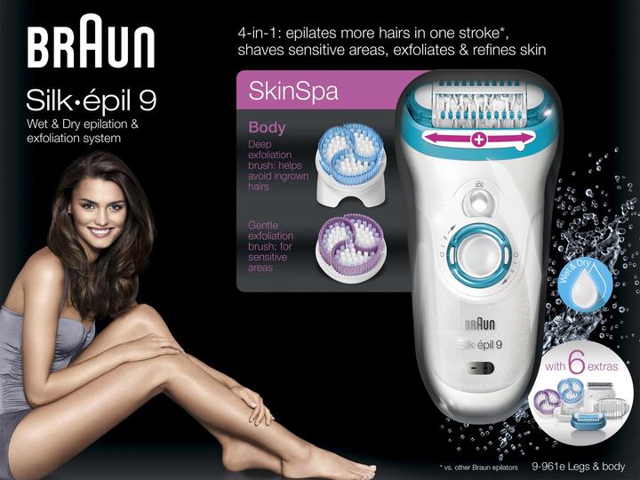 Immagine prodotto Braun Silk-épil 9 9-961 w&d SkinSpa CH-Edition