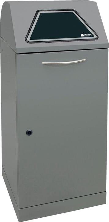 kaiserkraft System recyclable waste collector, throw-in flap manually operated (120 l)