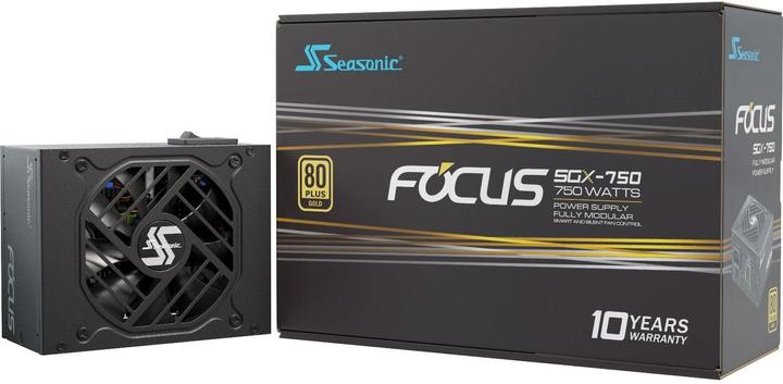 Immagine prodotto Seasonic Alimentatore 750W FOCUS-SGX-750 Modular (80+Gold) (750 W)
