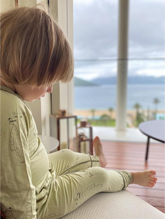 Immagine prodotto Isbjörn Set Polarbear per bambini con baselayer (110)