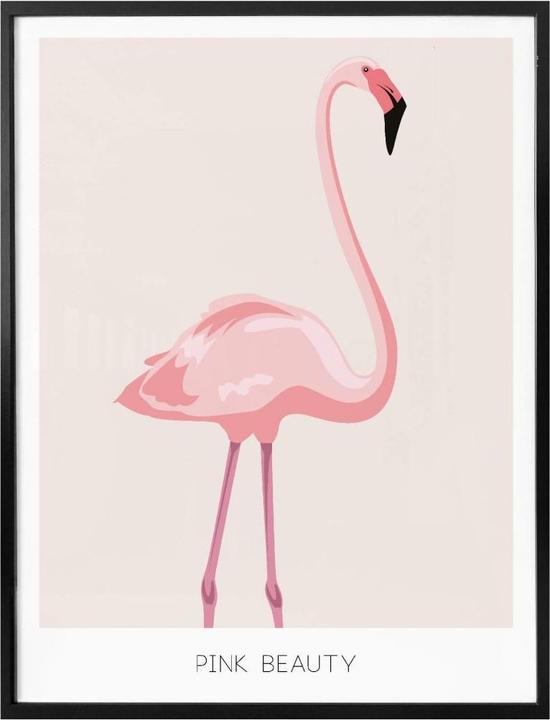 Actual product image Trenddeko Pink Beauty - Flamingo (24 x 30 cm)