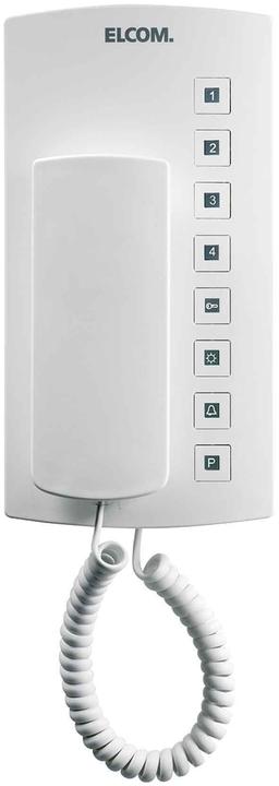 Produktbild Elcom ELCO BHT-280 WEISS BHT-280 i2-BUS Hausstation weiÃ