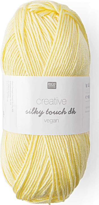 Produktbild Rico Creative Silky Touch DK, pastellgelb, 100 g, 220 m, 100 % PAN (220 m)