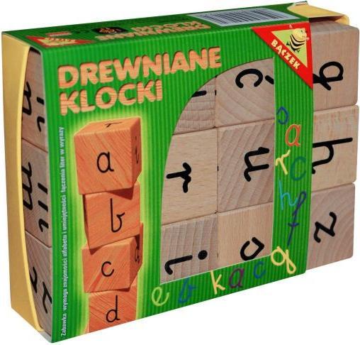 Bączek ABC wooden blocks