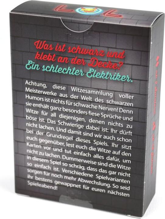 Produktbild LOL - Die ultimative Nicht-lachen-Challenge - Schwarzer Humor (Deutsch)