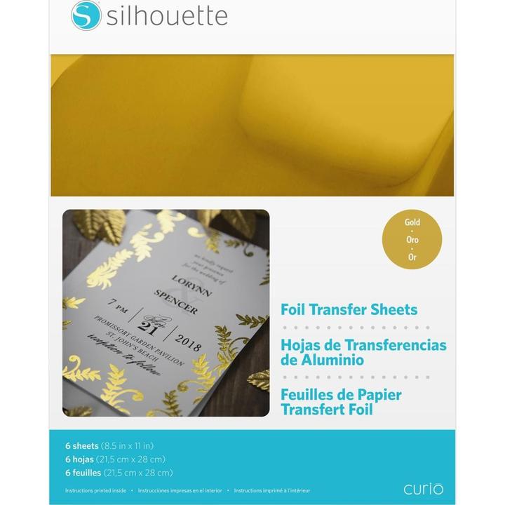 Produktbild Silhouette Transferfolie gold