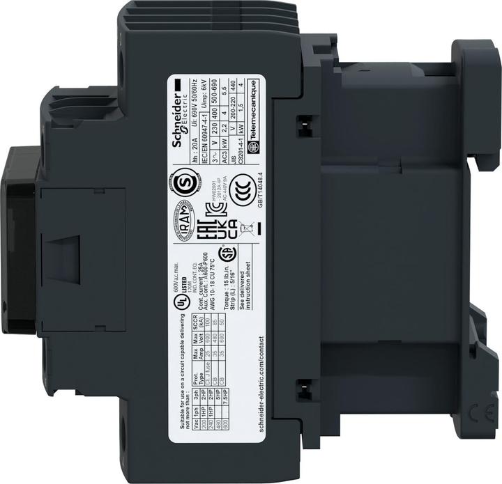 Actual product image Schneider Electric Contactor 24V 32A