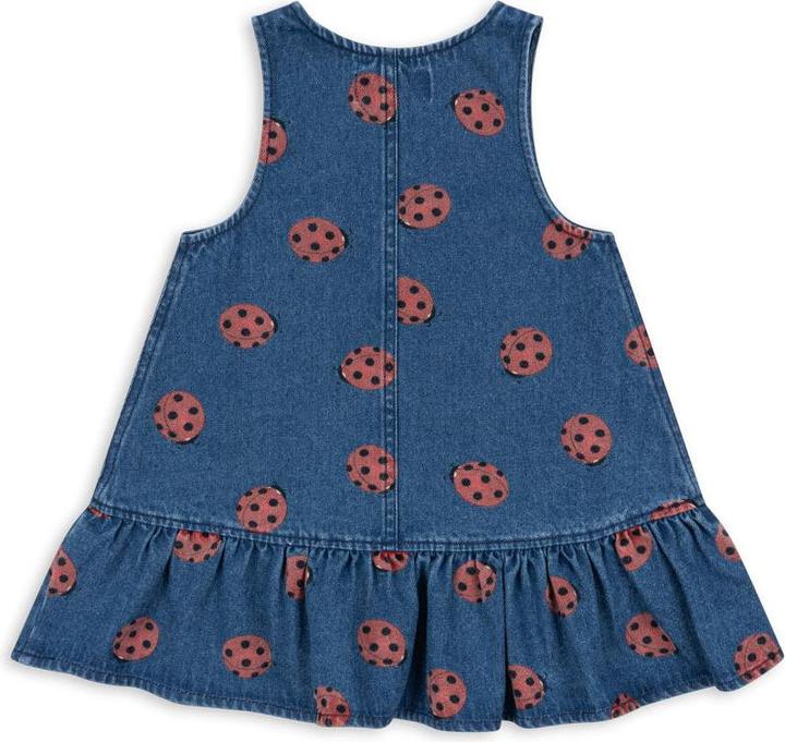 Immagine prodotto Konges Slojd Esclusivo: abito Magot in denim Ladybug (122)