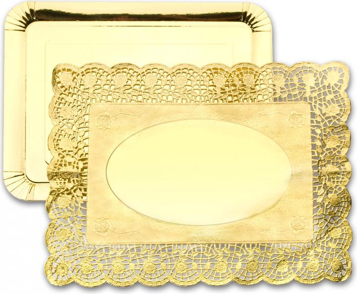 Ibili Cake topper set gold