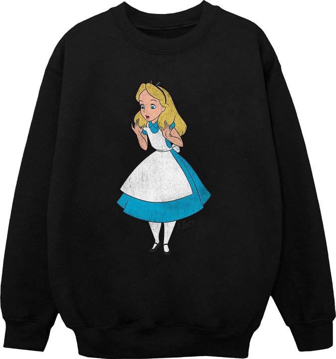 Disney Mädchen Alice im Wunderland Klassisches Alice Sweatshirt