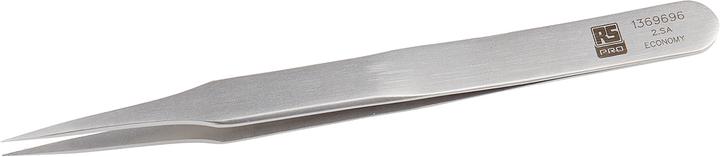 Produktbild Rs Pro Edelstahl Pinzette Säurebeständig, Spitze Fein, Flach, 120 mm