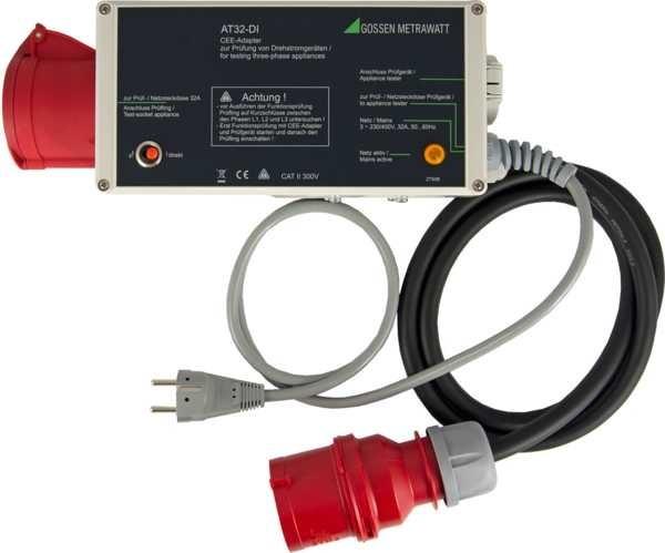 Actual product image Gossen AT 16-DI, 3-phase 32 AC Active adapter