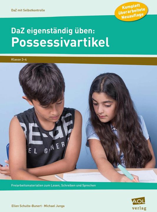 Actual product image DaZ eigenständig üben: Possessivartikel - GS (German, Michael Junga, Ellen Schulte-Bunert, 2018)