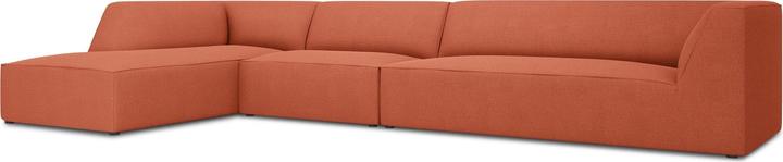 Actual product image Micadoni Modular Left Corner Sofa, "Ruby", 5 Seats, 366x180x69 Made in Europe (Corner sofa)