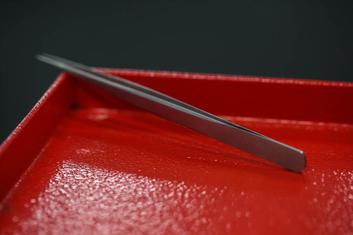 Produktbild Rs Pro Edelstahl Pinzette, Spitze Gerade, Extrafein, 140 mm