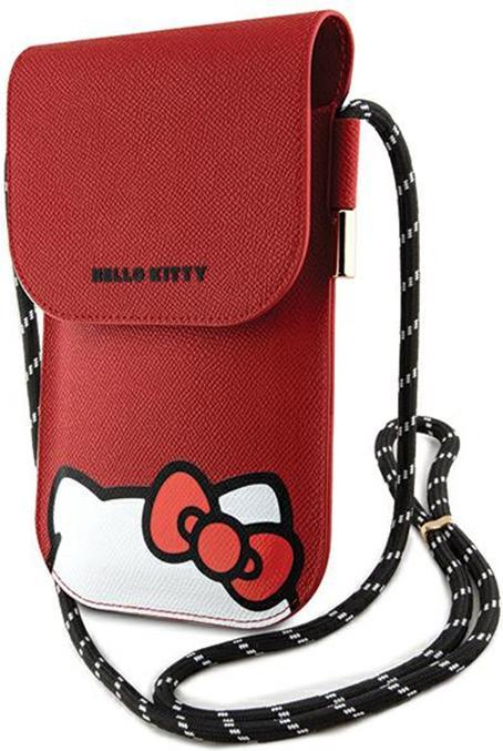 Hello Kitty Torebka HKOWBPSCKER czerwony/red Leather Hiding Kitty Cord