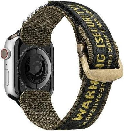 Actual product image Dux Ducis Strap (Outdoor Version) strap Apple Watch Ultra, SE, 8, 7, 6, 5, 4, 3, 2, 1 (49, 45, 44, 4 (45 mm, 44 mm, 42 mm, 49 mm, Stainless steel, Nylon)