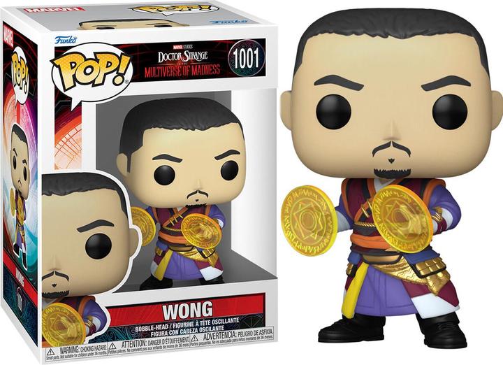 Actual product image Funko Pop! Dr Strange 2 (2022) : Wong (1001)