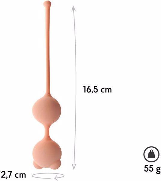 Actual product image Le Frivole Soft Skin Skittles Balls "Beta