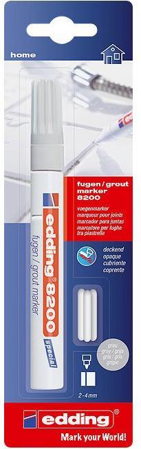Actual product image Edding Joint marker 8200 (Silver, Grey, 4 mm, 1 x)