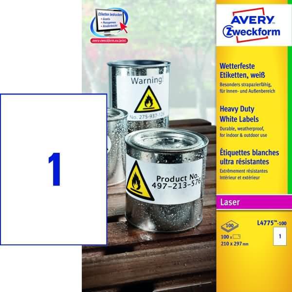 Produktbild Avery Strapazierfähige Heavy Duty L4775