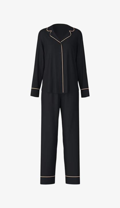 Produktbild Calida Durchgeknöpfter Pyjama aus TENCEL™ Modal und Seide (36)