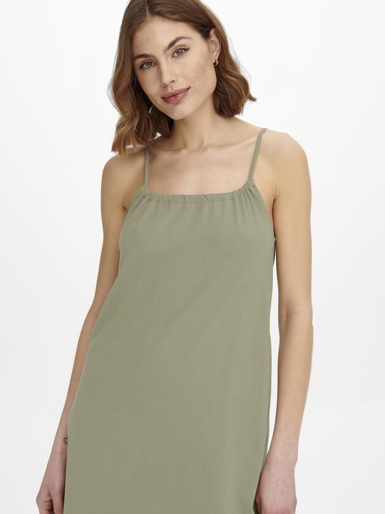 Actual product image Only Plain Strap Maxi Dress (L)