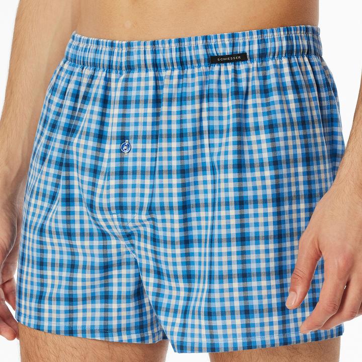 Produktbild Schiesser 6er Pack Web Boxershorts (5, M, 6er Pack)