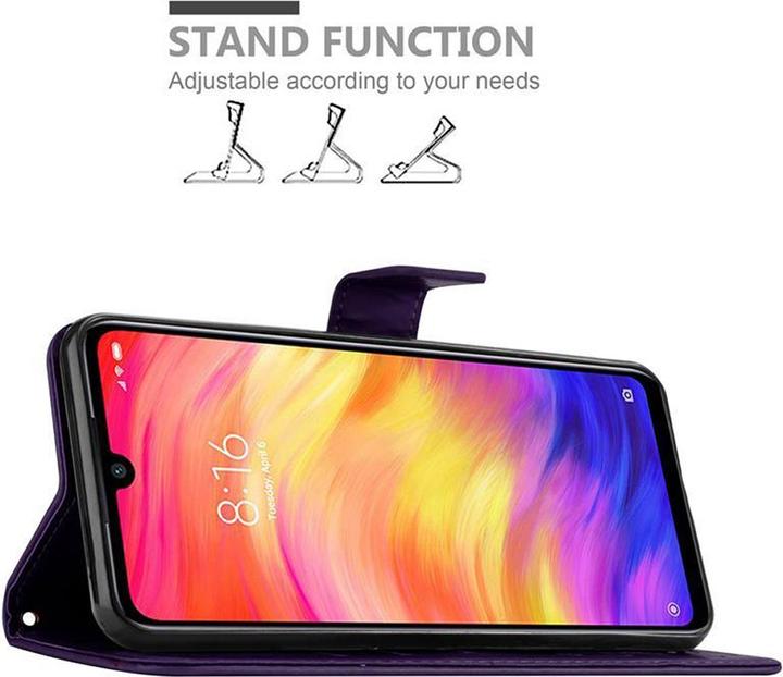 Productafbeelding Cadorabo Bloemen Boekomslag (Xiaomi Redmi Note 7)
