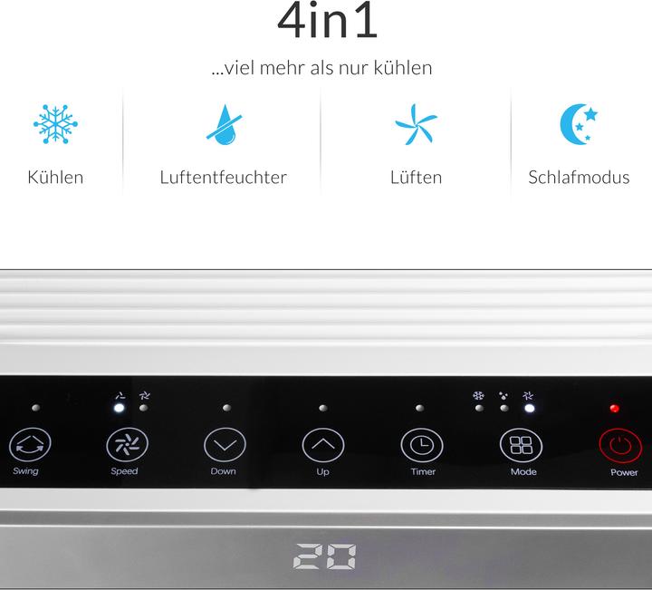 Produktbild Monzana MZKA780 (7000 BTU/h)