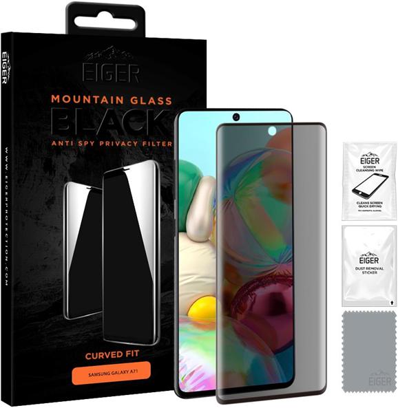 Produktbild Eiger Mountain Glass Black Edge (1 Stück, Samsung Galaxy A71)