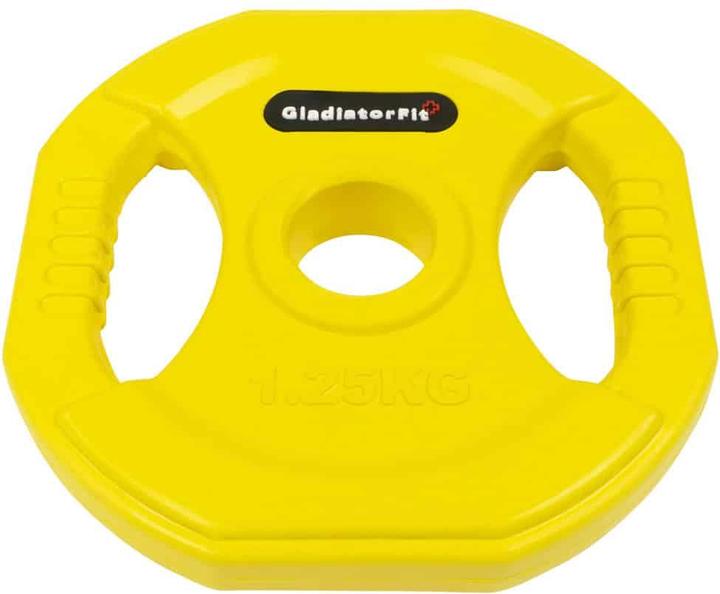 Produktbild Gladiatorfit Gewichtsscheibe mit Griffen (1 x 1.25 kg)