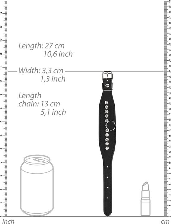 Immagine prodotto Ouch! Diamond Studded Wrist Cuffs