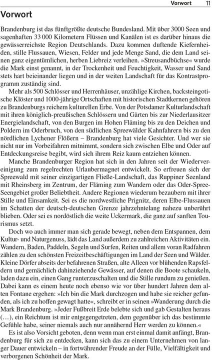 Produktbild Reiseführer Brandenburg