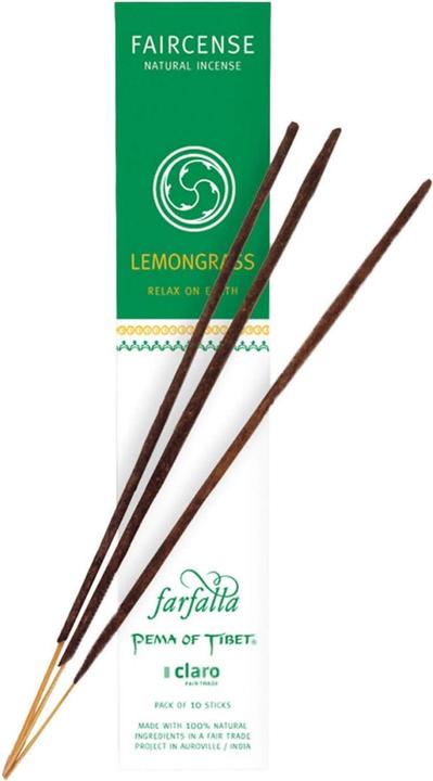 Immagine prodotto Farfalla Bastoncini d'incenso - Lemongrass/Relax on Earth - Bastoncini d'incenso Faircense