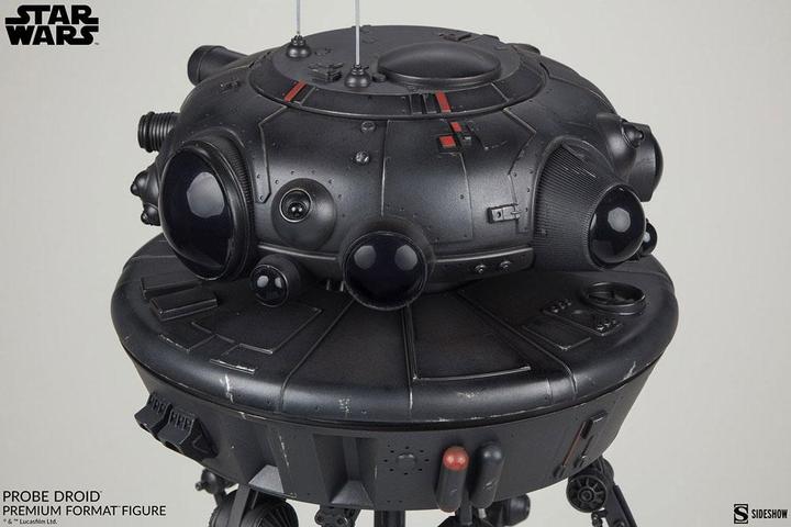 Actual product image Sideshow Star Wars statuette Premium Format Probe Droid 68 cm