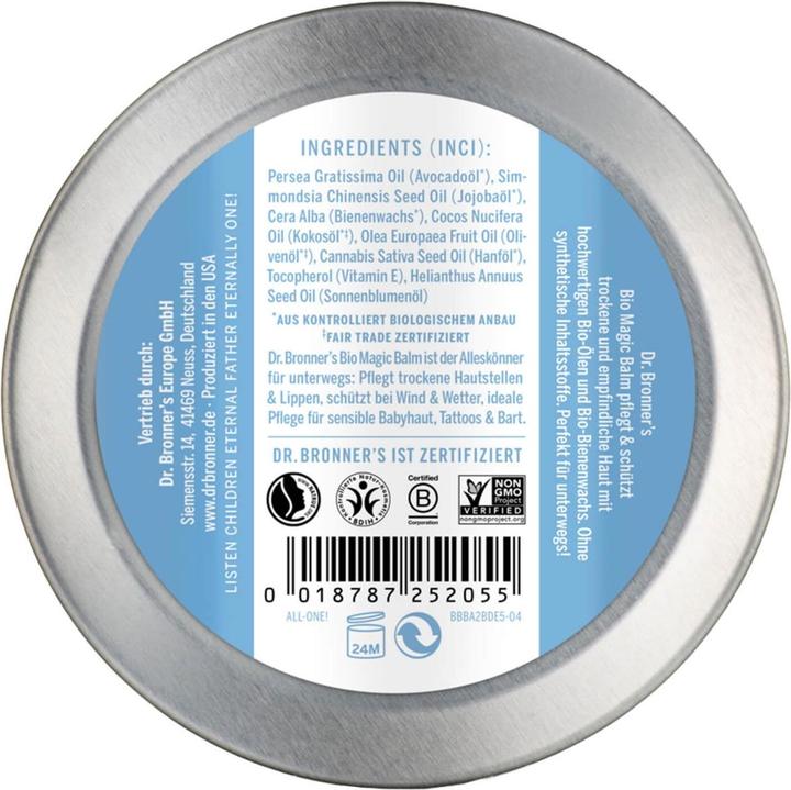 Image du produit Dr. Bronner's Bio Magic (Crème pour le corps, 60 ml)
