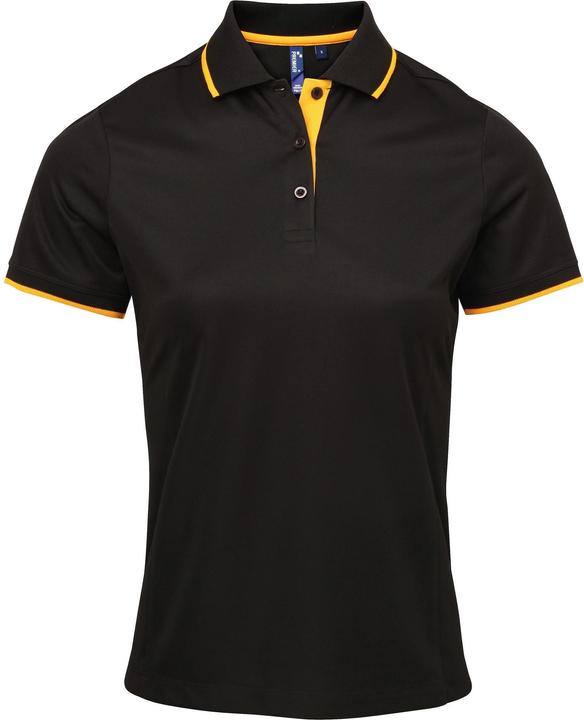 Premier Kontrast CoolKaro Polo Shirt