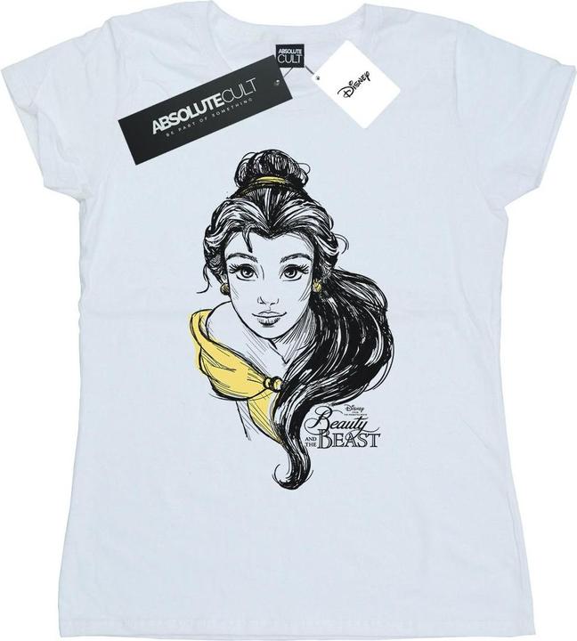 Immagine prodotto Disney Belle Sketch Maglietta Donna (M)