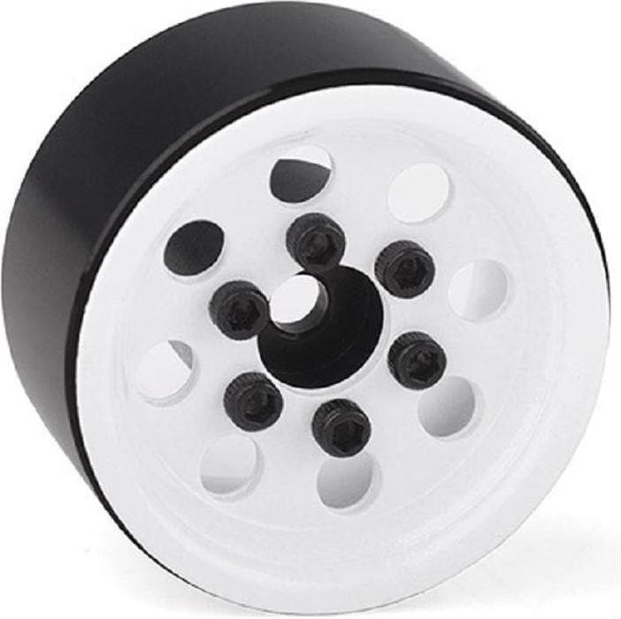 Immagine prodotto Rc4Wd Cerchi in acciaio stampato 1.0 Pro8 Beadlock bianco, 4 pezzi