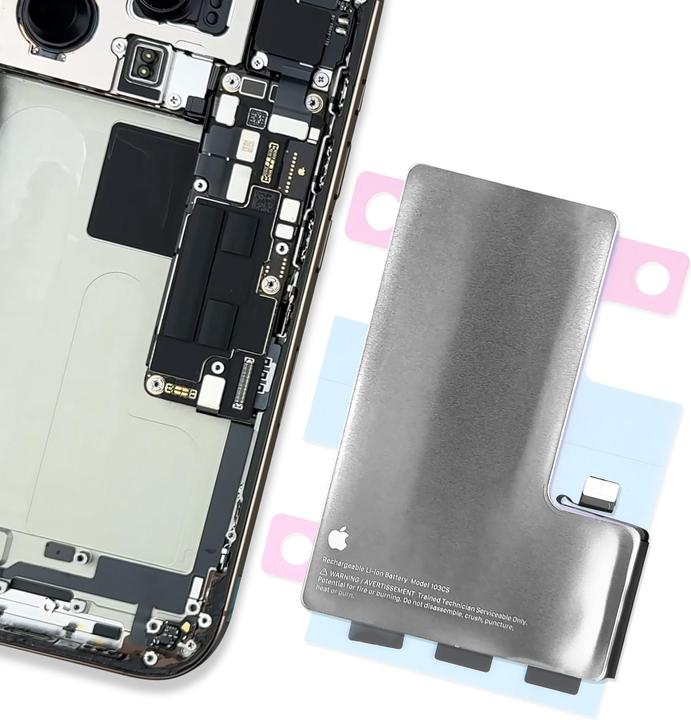 Actual product image Clappio Ersatz Akku Klebestreifen