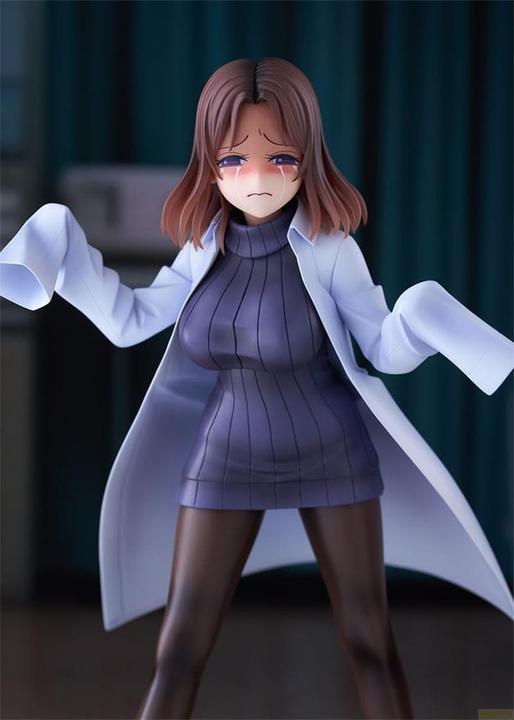 Actual product image Wave Sakusei Byuotou PVC Statue 1/7 Amamiya-sensei DT-202 22 cm