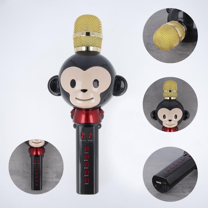 Immagine prodotto Maxlife Bluetooth microphone with speaker Animal MX-100 black
