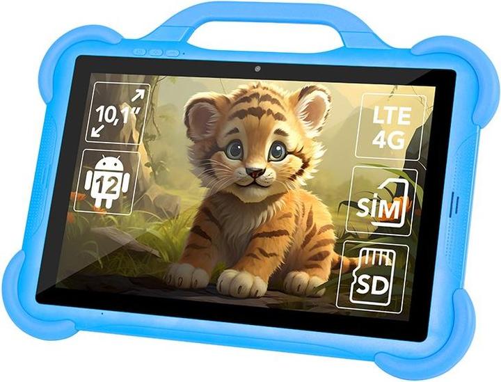 Blow Tablet KidsTAB10 4G 4/64GB blue + case (4G, 10.08", 64 GB, Astral Blue)