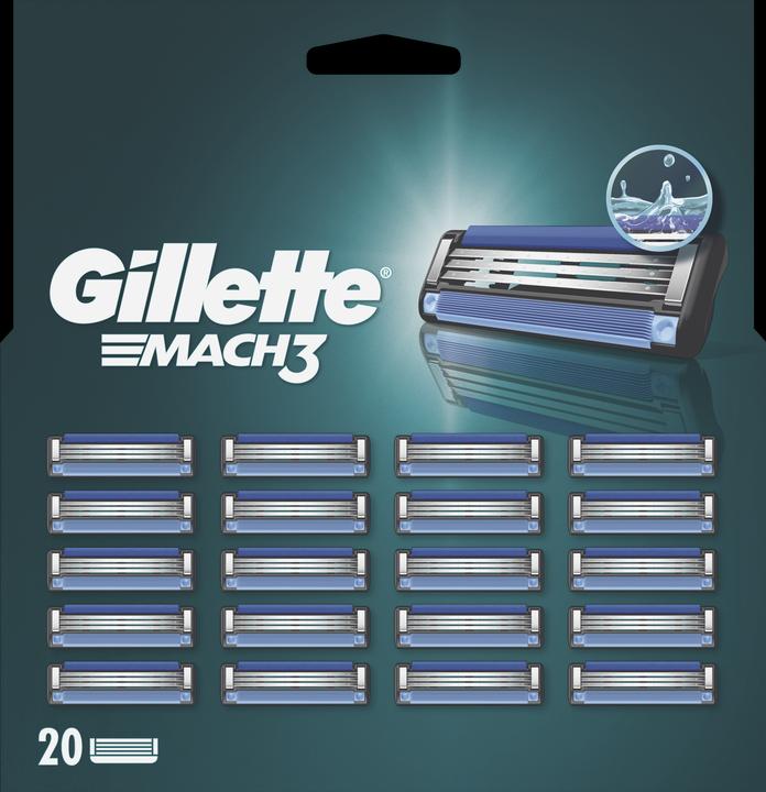 Immagine prodotto Gillette Venus Gillette - Testine di ricambio Gillette Mach3 - Variante: 20 pezzi (20 x)
