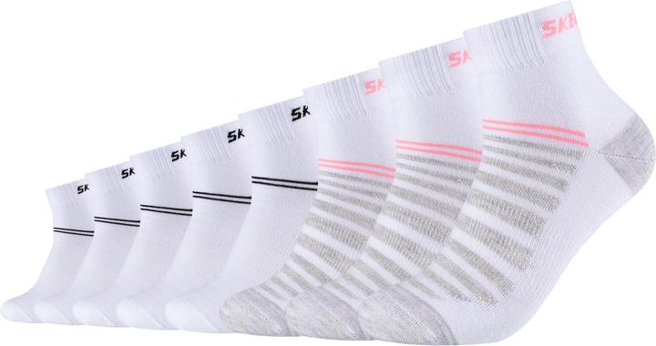 Skechers Unisex Quarter Mesh Ventilation 8p (8er Pack, 35, 38)