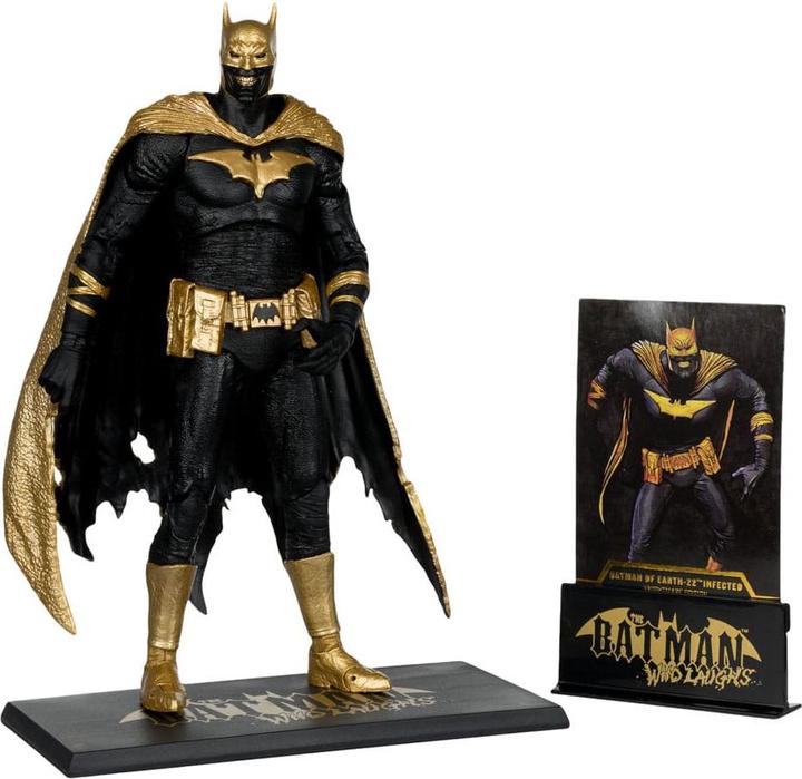 Produktbild McFarlane DC Multiverse Actionfigur Batman of Earth-22 Infected (Dark Metal) Knightmare Edition (Gold Label) 1